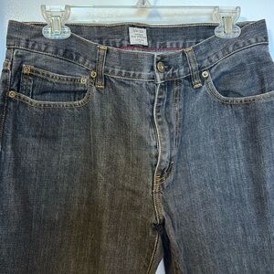 J Crew Vintage slim straight 33x32 black